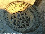 Catedral de Baeza. Puerta de la Luna. Rosetn