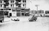 Avenida Ruiz Jimnez. Cruce de la Avenida Madrid con Ruiz Jimnez foto antigua