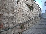 Calle Zumbajarros. Muro