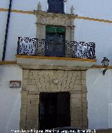 Casa de la Calle Ramn y Cajal n 7. Portada