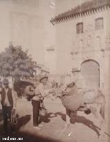 Iglesia de San Gil y Santa Ana. Foto antigua. Casa de los Tiros