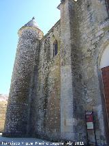 Iglesia de Santa Mara. Torre circular de las escaleras de caracol