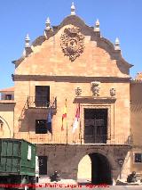 Ayuntamiento de Chinchilla de Montearagn. Fachada del siglo XVIII