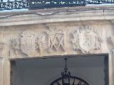 Palacio de los Marqueses de Moctezuma. Escudos