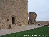 Castillo de Lorca. Torre del Espoln. Puerta de acceso. Al fondo el Torren Norte I