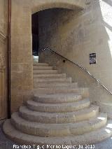 La Mota. Casas del Cabildo. Escaleras