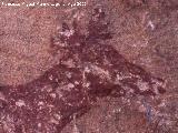 Pinturas rupestres del Abrigo de las Olivanas. Ciervo