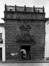 Palacio de los Prez de Vargas. Foto antigua