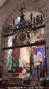 Santuario de la Virgen de la Cabeza. Reja