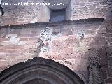 Iglesia de San Miguel. Detalle de portada lateral