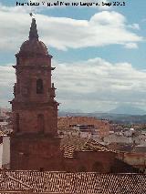 Iglesia de San Miguel. Torre campanario