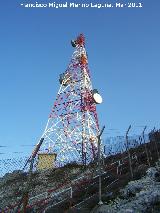 Base militar de La Pandera. Antena