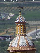 Iglesia de San Carlos El Real. Tejado del campanario