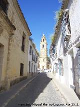 Casa de la Calle Luis de Molina n 37. Desde aqu la Plaza de la Merced