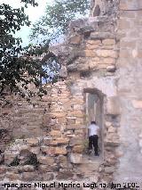 Santuario de la Yedra. Ruinas traseras