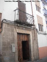 Casa de la Calle Jorge Morales n 14. Portada