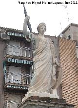 Monumento a la Diosa Romana Iberia. 