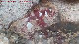 Pinturas rupestres de la Pe�a del Gorri�n IV. Antropomorfo