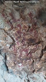 Pinturas rupestres de la Pe�a del Gorri�n IV