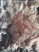Pinturas rupestres de la Pe�a del Gorri�n IV. �Antropomorfo?