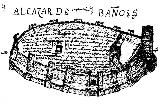 Castillo de Baos de la Encina. Dibujo de Jimena Jurado