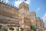 Castillo de Baos de la Encina. Murallas