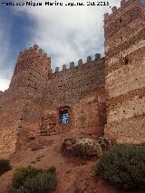 Castillo de Baos de la Encina. Puerta trasera