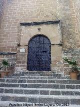 Iglesia de San Mateo. Portada lateral o Puerta del Sol