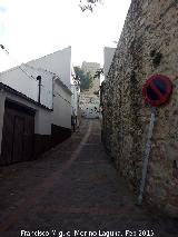 Castillo de la Villa. Muralla Norte. Calle Camarn