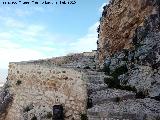 Castillo de la Villa. Muralla Oeste. Adarve