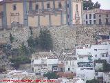 Castillo de la Villa. Muralla Oeste. Torren Rectangular y Muralla Oeste