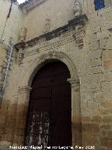 Iglesia de la Asuncin de Bedmar. Portada lateral izquierda