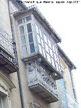 Casa de la Calle Real de San Fernando n 17. Balcn cerrado