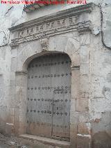 Palacio de los Marqueses de Viana. Portada