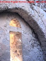 Castillo de Blmez. Puerta principal desde el interior