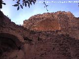 Castillo de Blmez. Arco de ladrillo del segundo piso