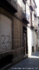 Casa de la Calle Obispo Gonzlez n 8. 