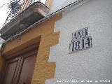 Casa de la Calle Josefa Sevillanos n 9. 