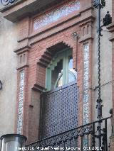 Edificio de la Calle Canalejas n 7. Azulejos