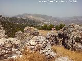 Castillo de Arenas. Vistas desde el Recinto Superior