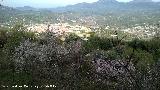 Castillo de Locubn. Desde el Camino de la Nava