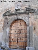 Iglesia de San Pedro Apstol. Portada izquierda