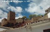 Castillo de la Yedra. Murallas del segundo recinto hasta el Alcazar