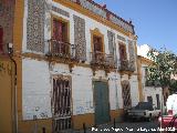 Casa de la Calle Federico Ramrez n 12. Fachada