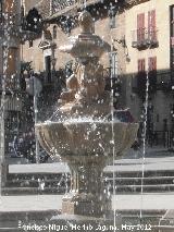 Fuente del Paseo de los lamos. Fuente central