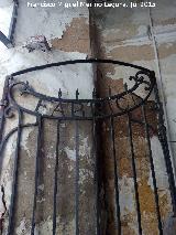 Claustro del Convento de la Consolacin. Rejas de la antigua fbrica de aceite