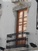 Casa de la Calle Carrera de las Mercedes n 4. Balcn