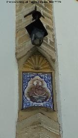 Hornacina de la Virgen de Alharilla. 