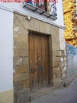 Casa de la Calle Santa Ana Vieja n 17. Portada