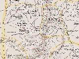 Historia de Fuensanta de Martos. Mapa 1850